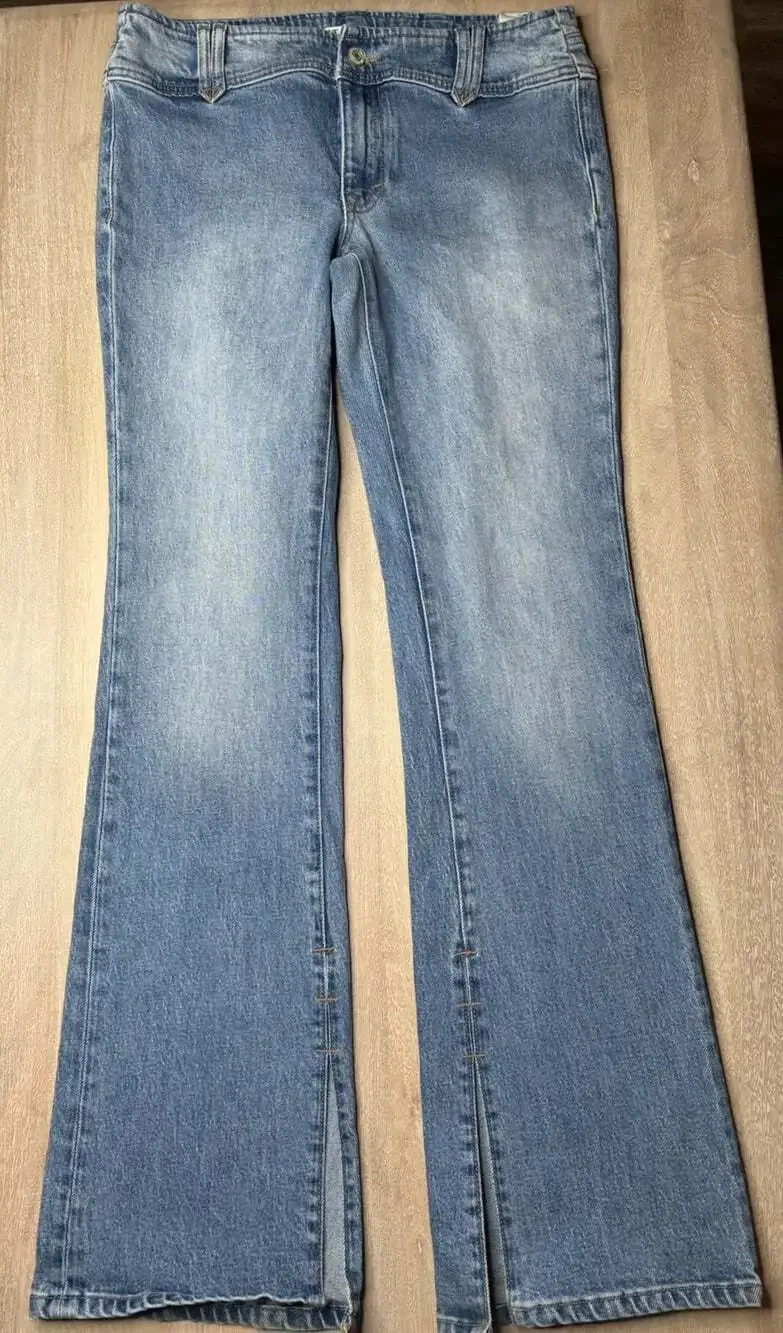 Free People NWT Stillwater Low-Rise Slim Flare Jeans Light Wash Size 27